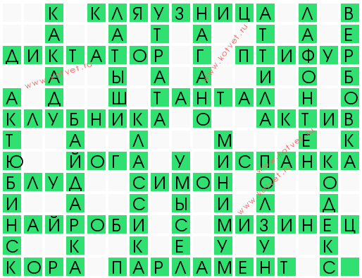 Образцы искусства и литературы кроссворд – Telegraph